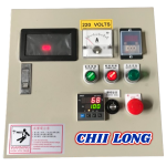 Traditional button type electric control box